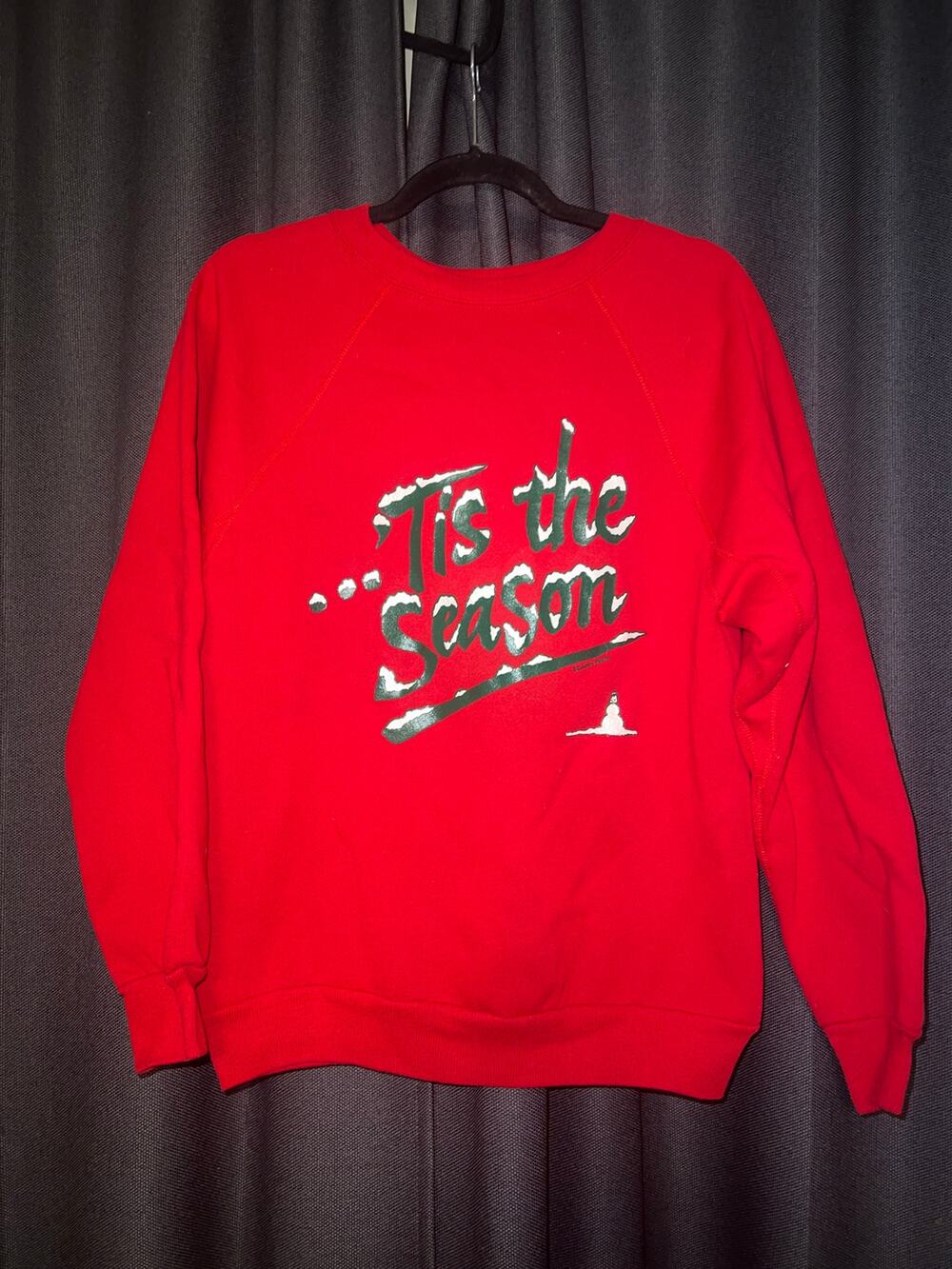 Ugly Christmas Sweater Xmas Sweatshirt Crewneck Size Medium Vintage